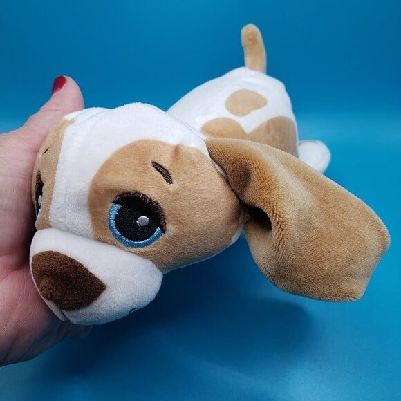Adorable Little Cutetitos Puppito Puppy Dog Plush Stuffed Animal Soft Blue Eyes - Picture 8 of 9